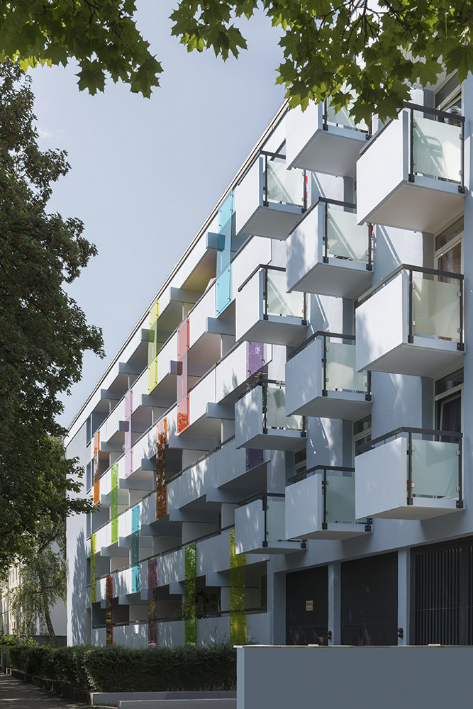 Fassadenrenovierung Geschossbau in Sendling von frisch-kruppa architekten
